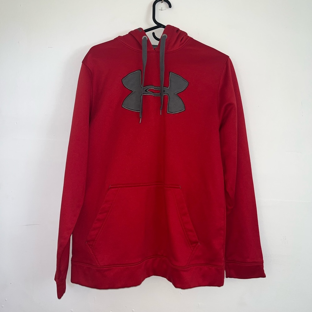 Under Armour red hoodie